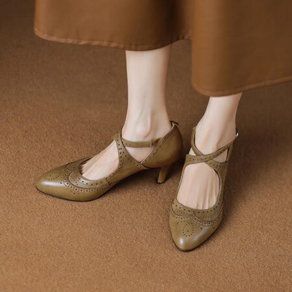 Elegant Handcrafted Leather Women’s Shoes of Luxury Quality(Ebuer888b3038)