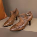 Elegant Handcrafted Leather Women’s Shoes of Luxury Quality(Ebuer888b3038)
