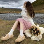 Handcrafted Luxury Genuine Leather Women's Shoes - Elegant Design(Ebuer888b-3058)