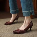 Handcrafted Luxury Leather Women’s Shoes: Elegance in Every Detail.(Ebuer888b7017)