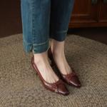 Handcrafted Luxury Leather Women’s Shoes: Elegance in Every Detail.(Ebuer888b7017)