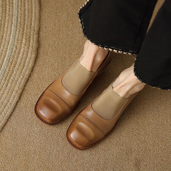 Handcrafted Luxury Leather Women's Shoes - Elegance in Every Detail(Ebuer888b3067)