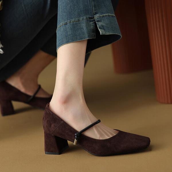 Handcrafted Luxury Leather Women's Shoes - Timeless Elegance(Ebuer888b7024)