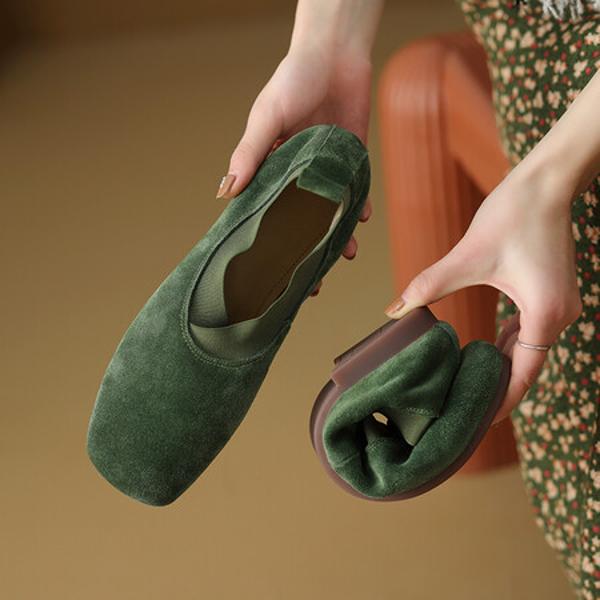 Exquisite Handmade Genuine Leather Women's Shoes: Luxury Meets Elegance(Ebuer888b3074)