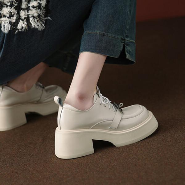 Handcrafted Luxury Leather Women's Shoes - Elegance in Every Stitch(Ebuer888b3079)