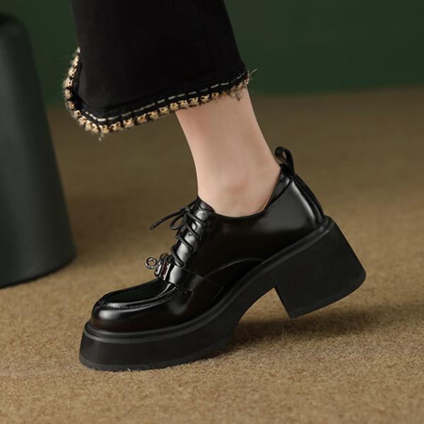 Handcrafted Luxury Leather Women's Shoes - Elegance in Every Stitch(Ebuer888b3079)