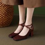 Exquisite Handcrafted Leather Shoes for Elegant Women(Ebuer888b7033)