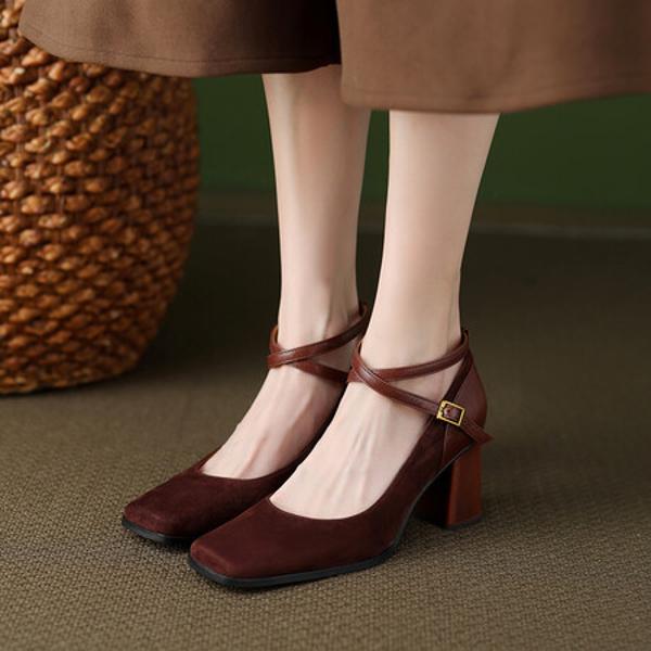 Exquisite Handcrafted Leather Shoes for Elegant Women(Ebuer888b7033)