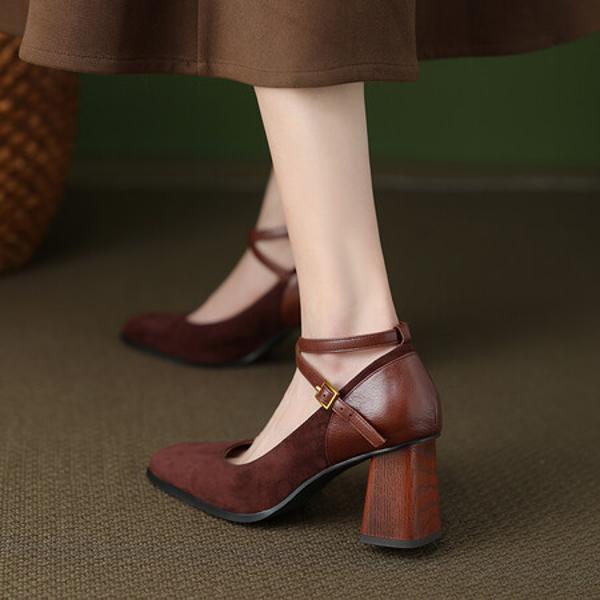 Exquisite Handcrafted Leather Shoes for Elegant Women(Ebuer888b7033)