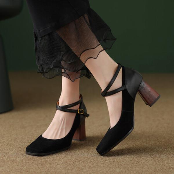 Exquisite Handcrafted Leather Shoes for Elegant Women(Ebuer888b7033)