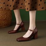 Handcrafted Luxury Leather Women's Shoes: Elegance in Every Detail(Ebuer888b7031)