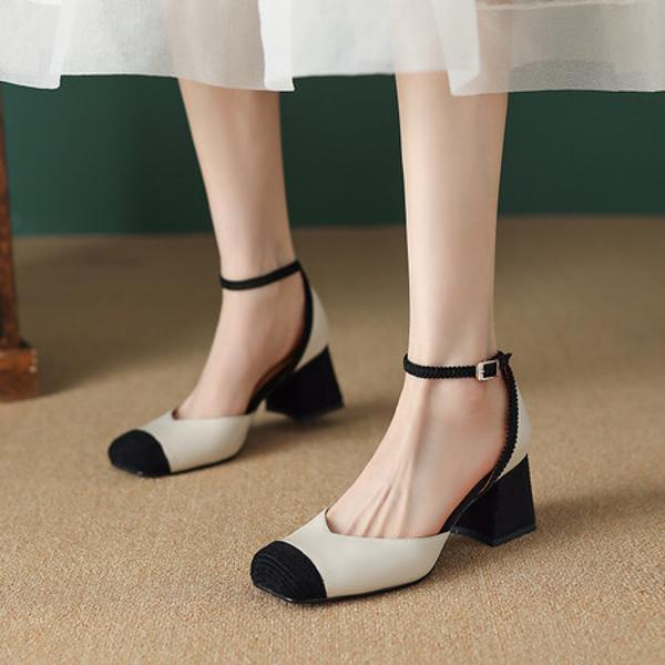 Exquisite Handmade Genuine Leather Women's Shoes: Luxury Craftsmanship, Timeless Elegance(Ebuer888b7038)