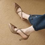 Handcrafted Luxury Leather Women's Shoes - Elegance Redefined(Ebuer888b3091)