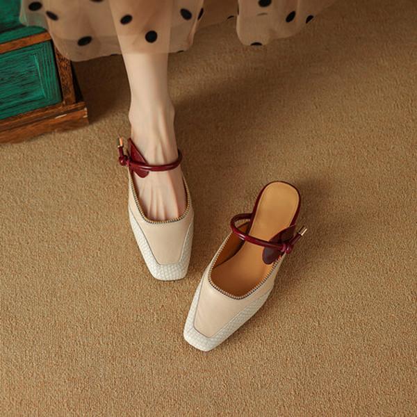 Exquisite Handcrafted Leather Women's Shoes: Elegance Redefined(Ebuer888b7064)