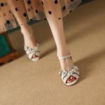 Handcrafted Luxury Leather Women's Shoes, Sophisticated Elegance(Ebuer888b7063)