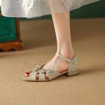 Handcrafted Luxury Leather Women's Shoes, Sophisticated Elegance(Ebuer888b7063)