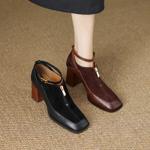 Handcrafted Leather Women's Shoes - Exquisite Craftsmanship for Timeless Elegance(Ebuer888b7074)