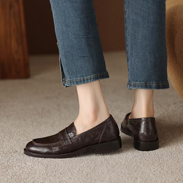 Handcrafted Leather Women's Shoes: Luxurious Elegance(Ebuer888b3108)