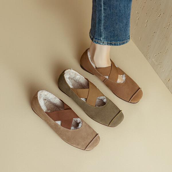 Luxury Handmade Leather Women's Shoes: Elegant Craftsmanship at Its Finest(Ebuer888b3133)