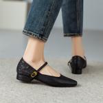 Exquisite Handcrafted Leather Women's Shoes: Luxury, Elegance, and Artistry Combined(Ebuer888b7130)