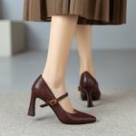 Exquisite Handmade Leather Women's Shoes: Luxury Elegance(Ebuer888b7131)