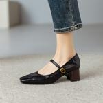 Elegant Handcrafted Genuine Leather Women's Shoes - Luxury Craftsmanship(Ebuer888b7132)