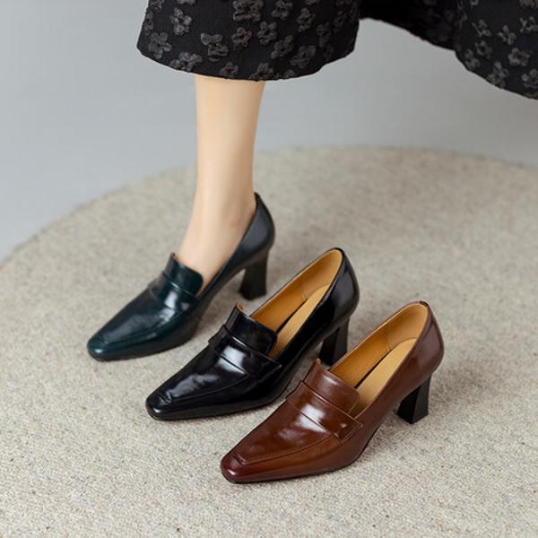 Handcrafted Luxurious Leather Women's Shoes, Elegantly Made(Ebuer888b7133)