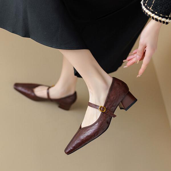 Handcrafted Leather Women's Shoes: Luxurious Elegance in Every Stitch(Ebuer888b7142)