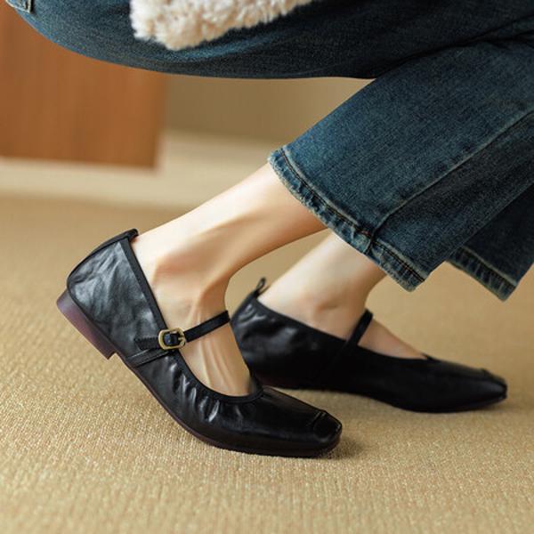 Handcrafted Leather Women’s Shoes: Luxurious Elegance & Quality(Ebuer888b3141)