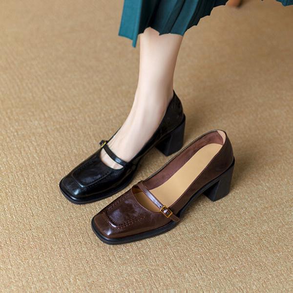 Handcrafted Luxury Leather Shoes for Elegant Women(Ebuer888b3142)