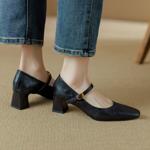 Elegant Handcrafted Leather Women's Shoes - Luxury Craftsmanship(Ebuer888b7151)