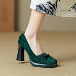 Exquisite Handmade Leather Women's Shoes: Elegance in Every Stitch(Ebuer888b7154)