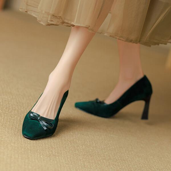 Handcrafted Luxury Leather Women's Shoes: Elegance in Every Stitch(Ebuer888b7159)