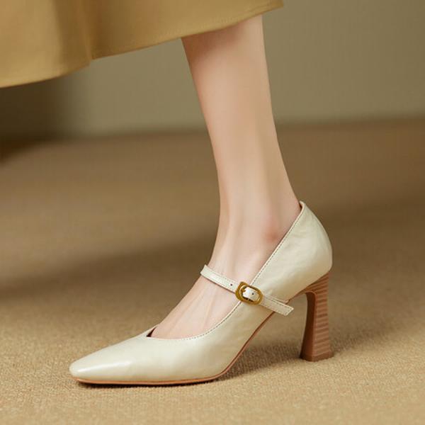 Exquisite Handcrafted Leather Shoes for Elegant Women(Ebuer888b7131-2)