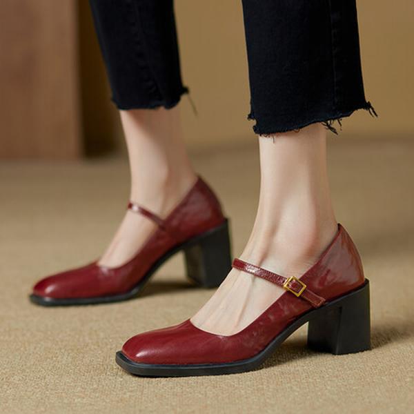 Exquisite Handmade Leather Women’s Shoes: Luxury & Elegance(Ebuer888b3143-2)