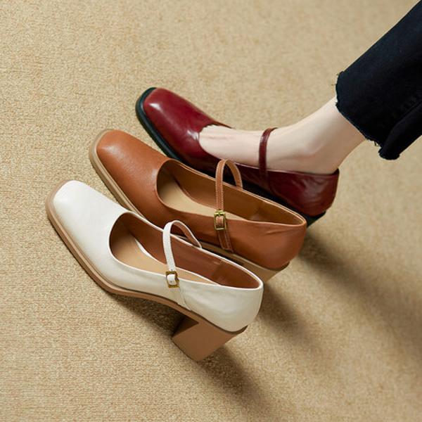 Exquisite Handmade Leather Women’s Shoes: Luxury & Elegance(Ebuer888b3143-2)