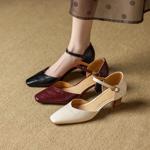 Handcrafted Leather Elegance: Luxury Women's Shoes(Ebuer888b7167)