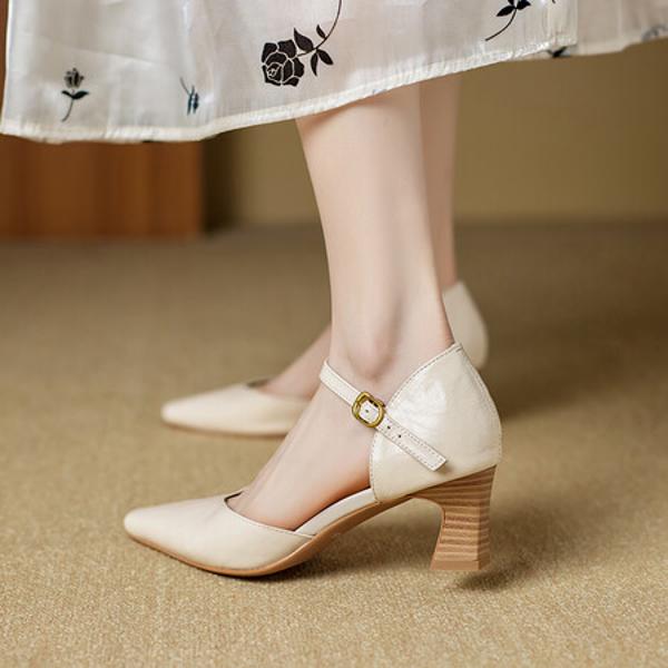 Handcrafted Leather Elegance: Luxury Women's Shoes(Ebuer888b7167)