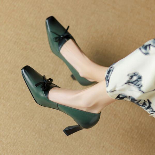 Handmade Genuine Leather Women's Shoes - Elegance Redefined(Ebuer888b7160)