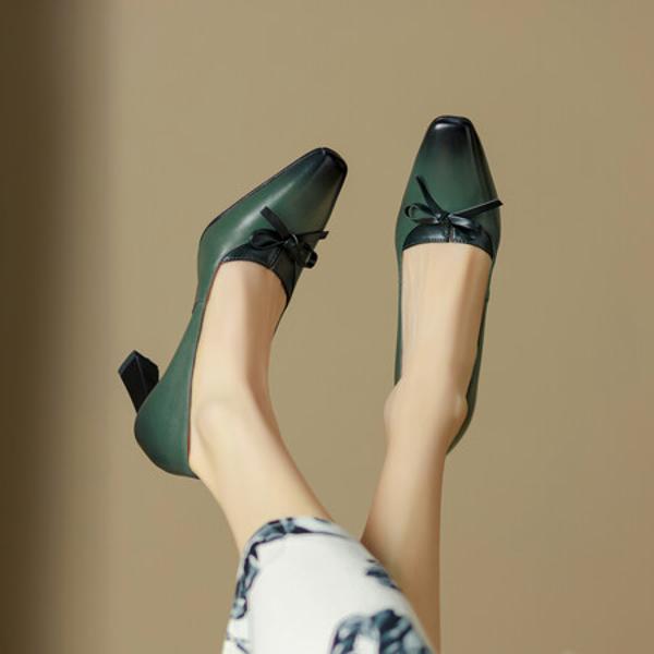 Handmade Genuine Leather Women's Shoes - Elegance Redefined(Ebuer888b7160)