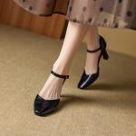 Luxury Handmade Genuine Leather Women's Shoes - Elegance Crafted(Ebuer888b7166)