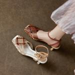 Handcrafted Genuine Leather Women's Shoes: Elegant Luxury Quality(Ebuer888b7217)