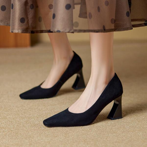 Handcrafted Genuine Leather Women's Shoes: Luxurious Elegance and Quality(Ebuer888b7218)