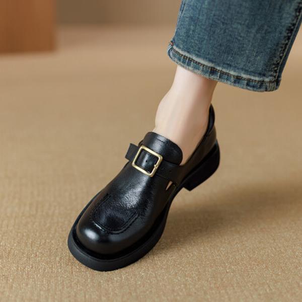 Handcrafted Genuine Leather Women’s Shoes: Timeless Luxury & Elegance(Ebuer888b7222)