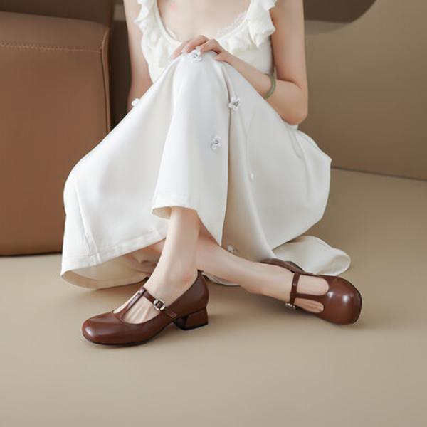 Handcrafted Luxury Leather Woman's Shoes(Ebuer888b9016)