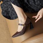 Handcrafted Luxury Leather Women's Shoes - Exquisite Craftsmanship and Timeless Elegance(Ebuer888b7219)