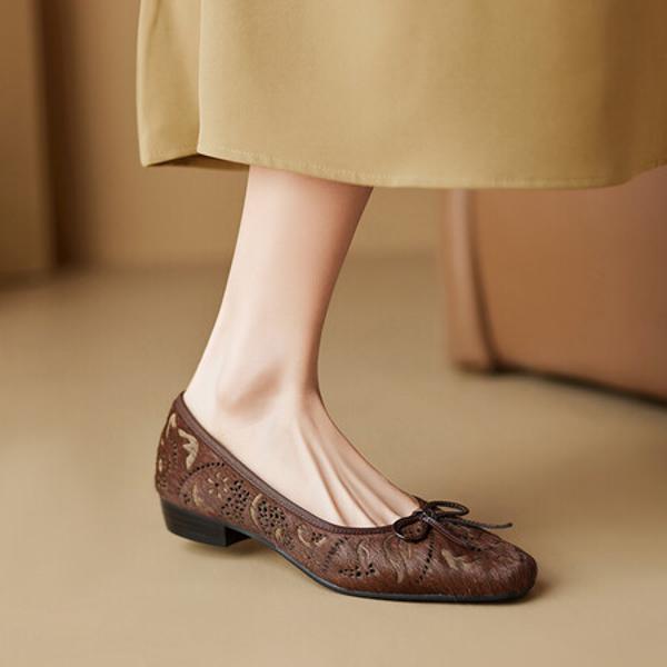 Handcrafted Luxury Leather Women's Shoes: Exquisite Quality and Elegant Design(Ebuer888b7231)