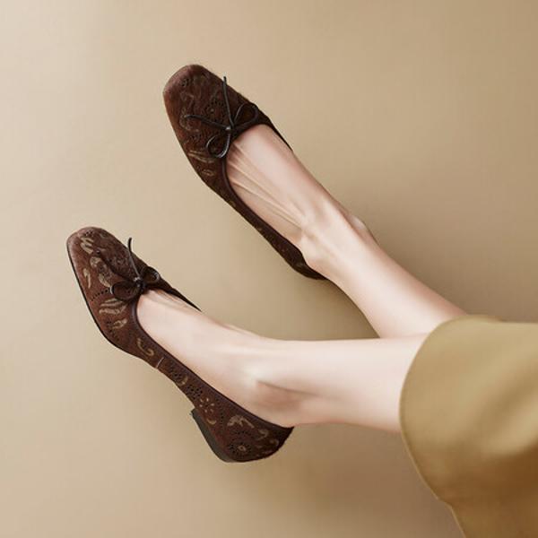 Handcrafted Luxury Leather Women's Shoes: Exquisite Quality and Elegant Design(Ebuer888b7231)