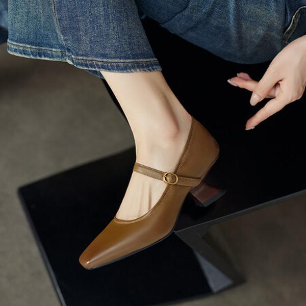 Handcrafted Premium Leather Women’s Shoes - Elegant Luxury Artistry(Ebuer888b7239)