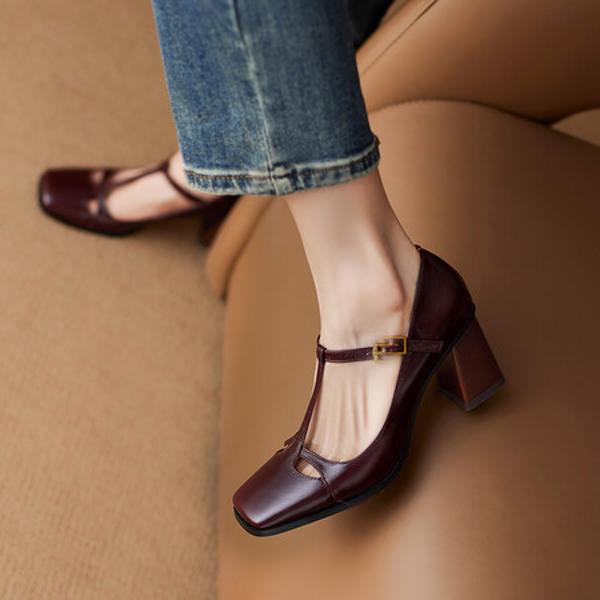 Handcrafted Luxurious Leather Women's Shoes: Elegant Craftsmanship & Quality(Ebuer888b7235)